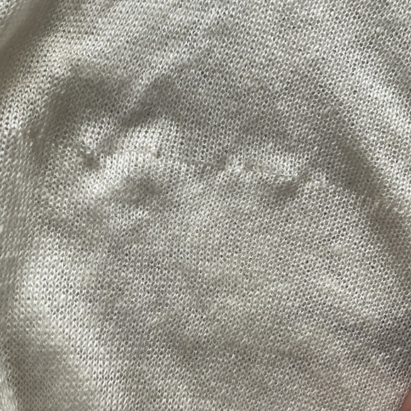 Ronit Zilkha Cream Linen Cardigan - Picture 12 of 15